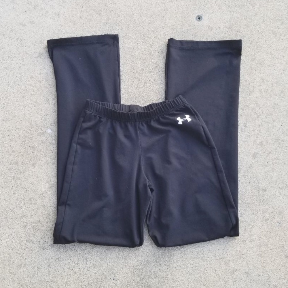 Under Armour Elite black logo sports pant SZ Small